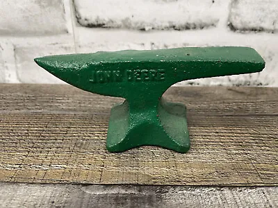 Mini Vtg Anvil John Deere Blacksmith Salesman Sample/Advertisement Paperweight • $34.99