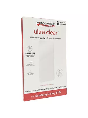 $7.74 • Buy ZAGG InvisibleShield Ultra Clear Screen Protector For Galaxy S10e