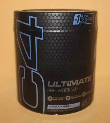 Cellucor C4 Ultimate Pre Workout Icy Blue Razz 20 Servings - EXP 10/2024 • $28.95