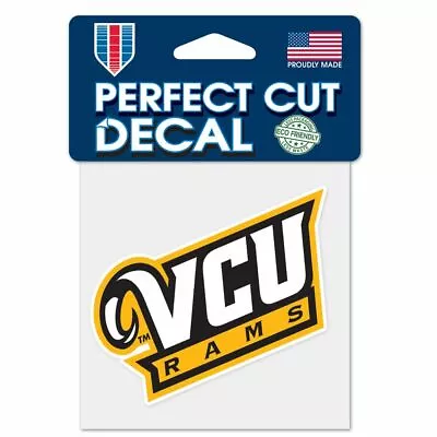 VCU Rams Decal 4 X4  - Virginia Commonwealth University Rams • $9.99