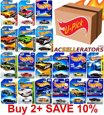 🔥 Hot Wheels Muscle Cars 💪 1980-2000's YOU PICK 🚗🚙🚓 NEW 1/14 ✅ • $2.49