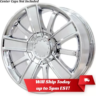 New 20  Chrome Replacement Wheel Rim For 2014-2018 Chevrolet Silverado - 5653 • $309