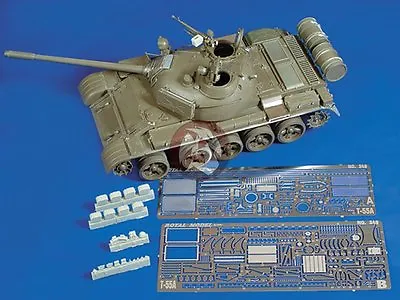 Royal Model 1/35 Soviet Russian T-55A Tank Update Set (for Tamiya Kit 35257) 349 • $59.46