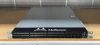 Mellanox QM8700 MQM8700-HS2F 40Port QSFP56 200G Infiniband Switch Dual AC PSU • $10000