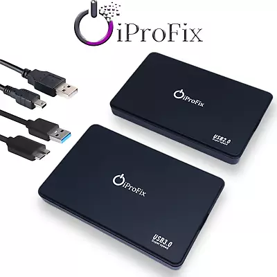 2.5  External Hard Drive Case USB 3.0/2.0 To SATA SSD HDD *UNLIMITED CAPAPCITY* • £5.75