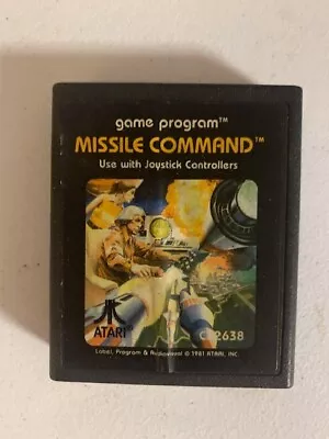 Missle Command - Atari 2600 - RARE 1981 Cart Only • $8.99