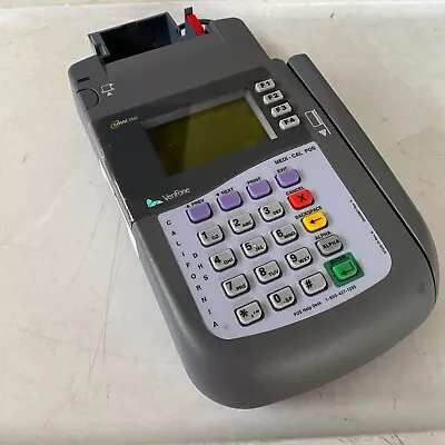 VeriFone Omni 3300 Credit Card Reader Terminal Machine For Parts As Is  • $34.99