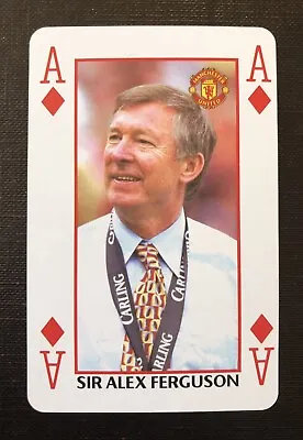 Waddingtons Number 1  Single Swap Playing Card - SIR ALEX FERGUSON - Man Utd • £2.50