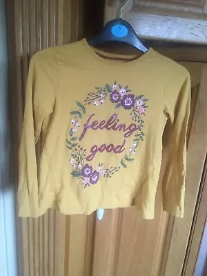 Girls Mustard Top Age 8 Years Dunnes Stores • £1.50