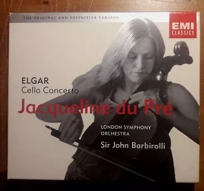 Jacqueline Du Pre Elgar Cello Concerto John Barbirolli Emi Classics Cd Album Nm • £5.99