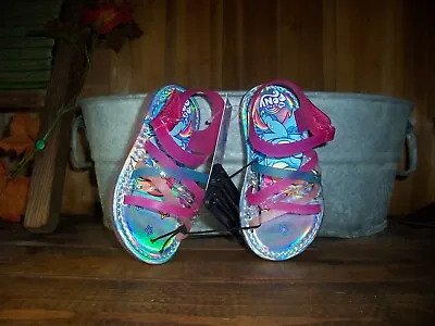 My Little Pony Girls Toddler Light Up Sandals Shoes Size 7 Adjustable Summer New • $17.99