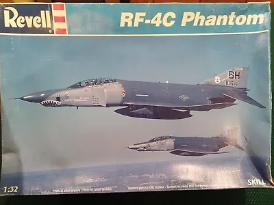 Vtg. 1995 Revell RF-4C Phantom Fighter Recon Version 1:32 MN: 4662 - COMPLETE • $124.95