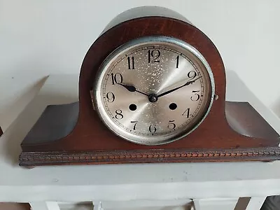 Napoleon Top Hat Mantel Clock Parts Key Case No Pendulum No Glass On Clock Face • £18