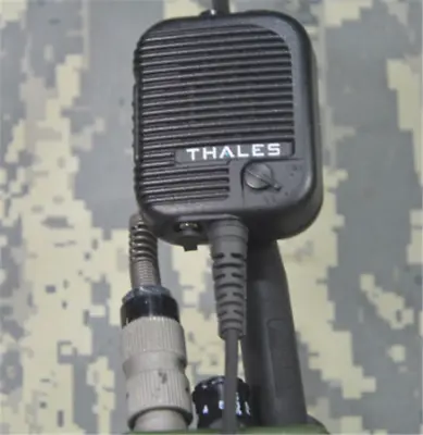 US Ship!!Hand Microphone Military 6-Pin Speaker Mic PTT For TCA PRC152/148 Radio • $88