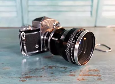 Vintage Voigtlander Zoomar 36-82mm F2.8 Zoom Lens & Exakta Varex IIa Camera • $995.95