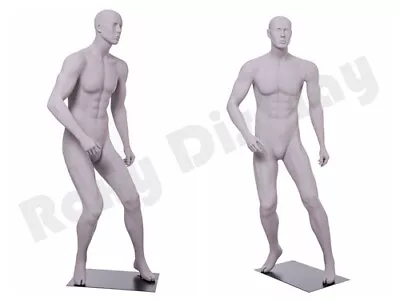 Male Mannequin Muscular Soccer Player Dress Form Display #MC-CRIS02 • $315