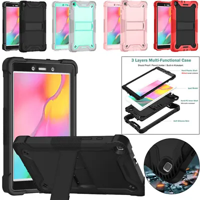 $10.99 • Buy For Samsung Galaxy Tab A7 S6 A8 S7 S8 Shockproof Tablet Case Rubber Stand Cover