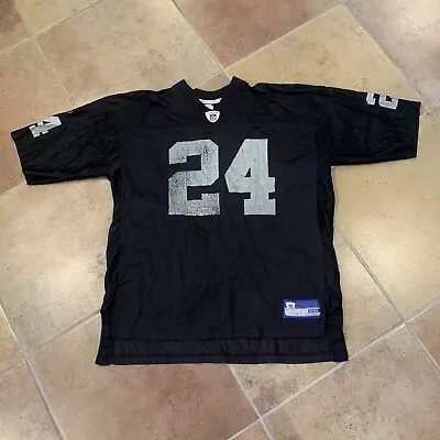 Reebok Charles Woodson Oakland Raiders Authentic Jersey VTG NFL EQUIPMENT 2XL • $88.88