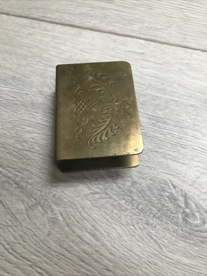 £0.99 • Buy Copper Matchbox Holder -vintage