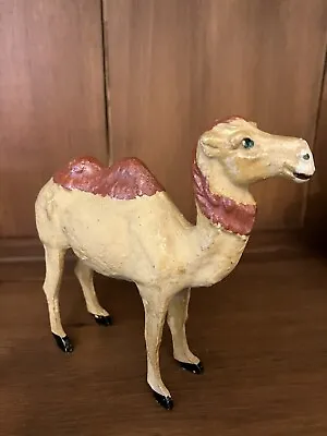 $9 • Buy Vintage Antique Putz Camel Figurine With Wood Legs