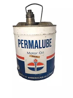Vintage Premalube 5 Gallon Oil Can • $50