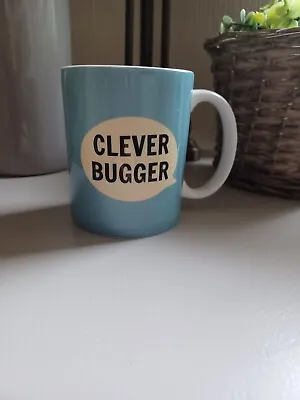 '' Clever Bugger '' Bone China Mug By Dialectable Yorkshire Dialect • £6.99