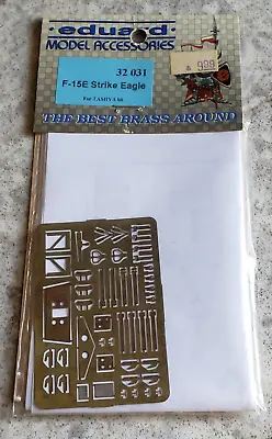 Eduard 32031  1/32 F-15E Strike Eagle Photoetched Detail Set For Tamiya Kit • $13