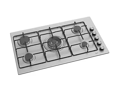£104.99 • Buy Ferre EL012 - 90cm Built-in Gas Hob - 5 Burners - Wok Burner High Quality