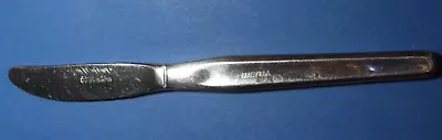 Vintage IBERIA Airlines Malta ✠ Stainless Food Service KNIFE Flatware 17.60 Cm • $6.99