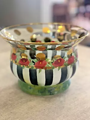 Rare Mackenzie-Childs HEIRLOOM   Hand-Painted Bowl - Discontinued! • $80