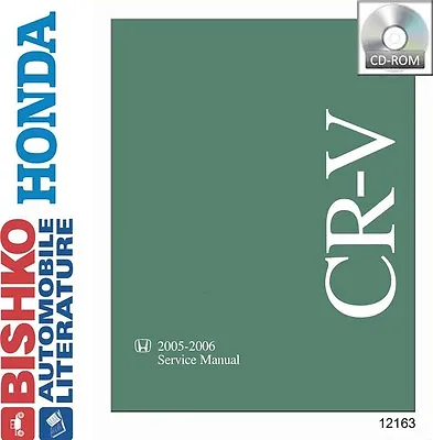 $69.59 • Buy 2005 2006 Honda CR-V Shop Service Repair Manual CD W/ ETM Manual