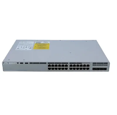 Cisco C9200L-24P-4G-A Catalyst 9200L 24P PoE+ 4x1G Uplink Switch 1 Year Warranty • $1845