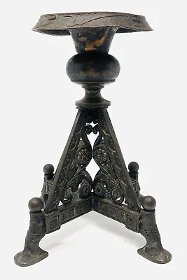 Antique Rogers & Brothers Mission Arts Crafts Candlestick Candle Holder KP21 • $109.72