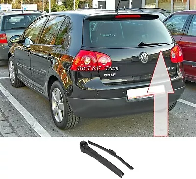 $35.90 • Buy For Vw Golf V Mk5 Hatchback 2003 – 2009 Rear Wiper Arm With 350 Mm Blade