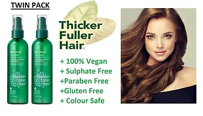 Twin Pk - Thicker Fuller Hair Root Lifting Serum-Organic Quinoa & Caffeine 118ml • £7.88