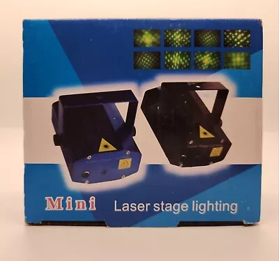 Mini Laser Projector Stage Lights LED R/G Lighting Xmas Party KTV DJ Disco Light • $25