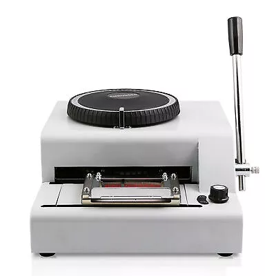 72 Characters PVC Card Symbols Convex Embosser Stamping Machine Punch Handle • $356.15