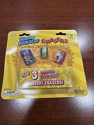 2011 Topps Wacky Packages Erasers Brand New  Case Fresh • $10