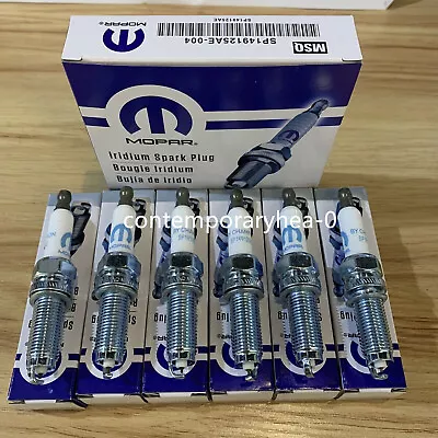 6PCS Genuine Iridium Spark Plugs For 11-22 Jeep 3.6L Engine Pentastar SP149125AE • $24.99