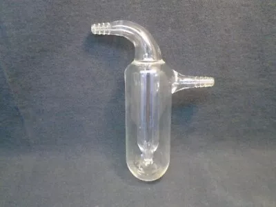 $59.99 • Buy Laboratory Glass One-Piece Vacuum Trap W/ 11mm OD Hose Connection 7” OAH