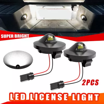$8.74 • Buy 2X LED License Plate Light Rear Bumper Tag Assembly Lamp For Ford F150 F250 F350