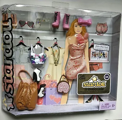Barbie Stardoll Accessories Clothes 2011 NRFB Pretty In Pink Fashion Mix N Match • $39.95