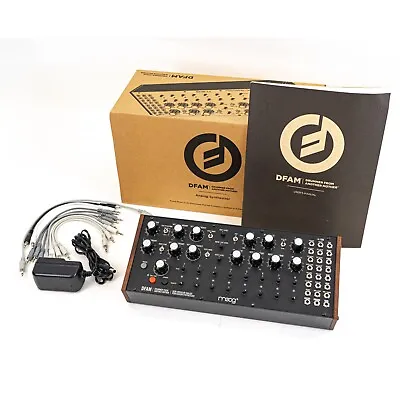Moog DFAM Semi-modular Eurorack Analog Percussion Synthesizer With Accessories • $535
