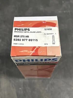 Philips Broadway Metal Halide Entertainment Lamp MSR 575 HR *Brand New* • $100