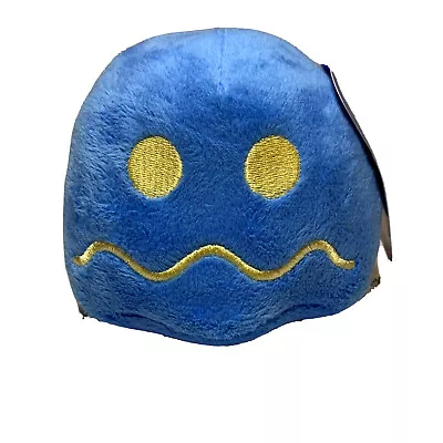 NEW Ms Pac-Man Pellet Blue Ghost Plush Toy Stuffed Doll Figure Pacman Arcade 4  • $7