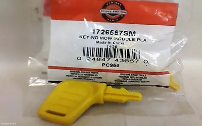 Genuine Briggs & Stratton 1726557SM KEY-NO MOW MODULE (OF5B12) • $10