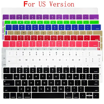 US Version For MacBook Pro 15  Inch A1707 A1990 Keyboard Cover Protector Skin • $1.99