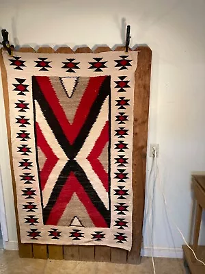 Vintage Navajo Rug Eyedazzler • $450