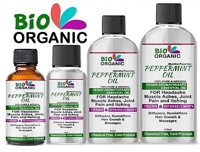£3.49 • Buy Peppermint Essential Oil - 100% Pure, Certified & Natural - Aromatherapy