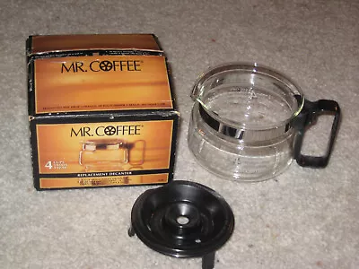 Mr. Coffee 4 Cups Replacement Decanter New Old Stock Unused Fits BL6 PR6 PR6D • $10.99